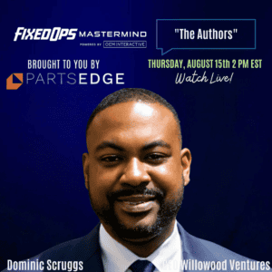 Automotive Mastermind Dominic Scruggs speaks on the Fixed Op's Mastermind Podcast about Dealership Diary the hottest new automotive book release!