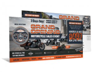 Staffed events will change your fortune!