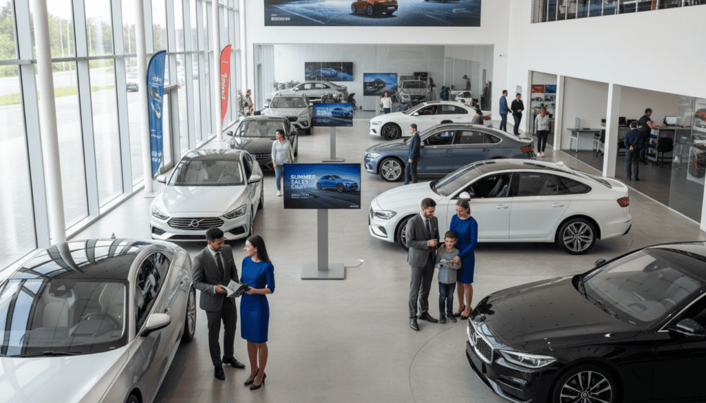 Custom automotive marketing creatives and campaigns