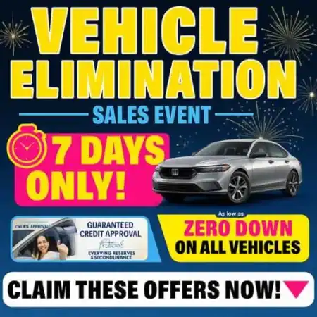New Car Vehicle Elimination