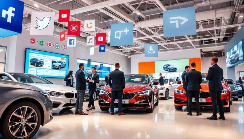 Social media for car sales lead generation