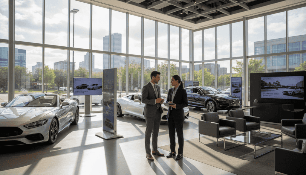 Automotive sales operations expertise and partnership network