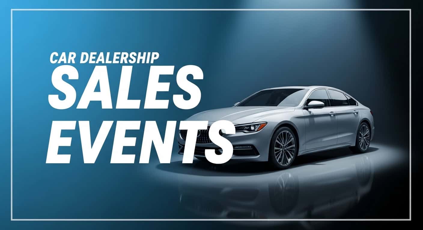 These Are The Best Car Dealership Sales Events Available Now!