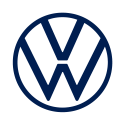 Volkswagen logo in blue outline, featuring the iconic V and W within a circle; represents automotive branding for Willowood Ventures marketing.