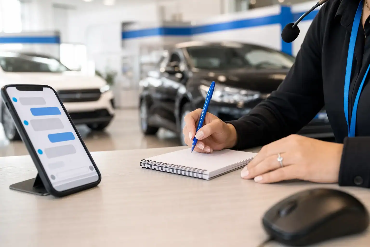 AI BDC for car dealerships comparison with live appointment support for a Meta sales event