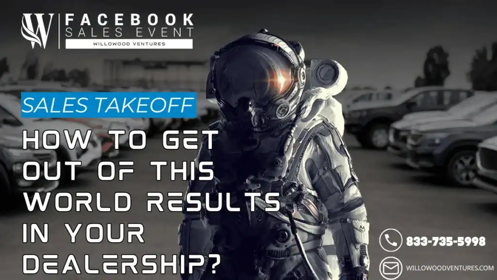 High-tech astronaut in a parking lot used for automotive marketing and sales strategies.