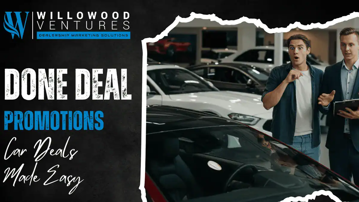 Affordable car deal promotions at Willowood Ventures automotive marketing.