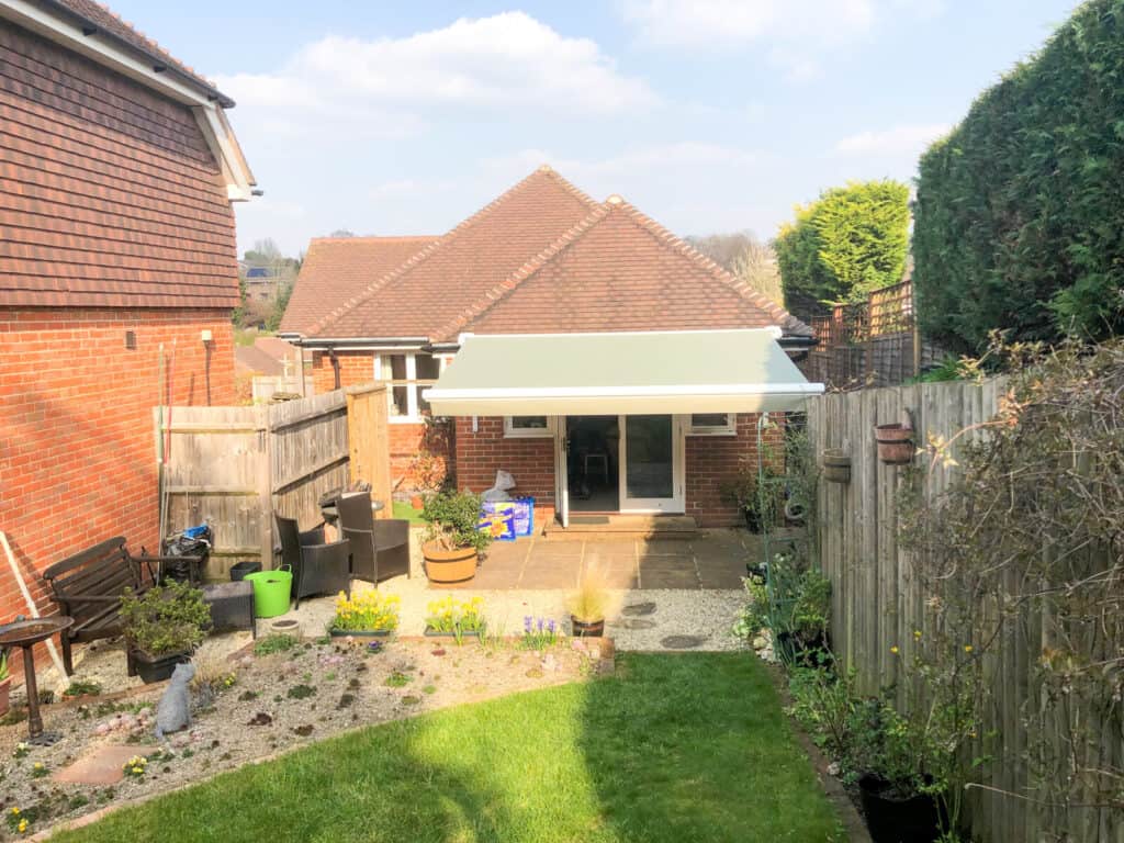 Somfy motorised Weinor Awning in Southampton Hampshire