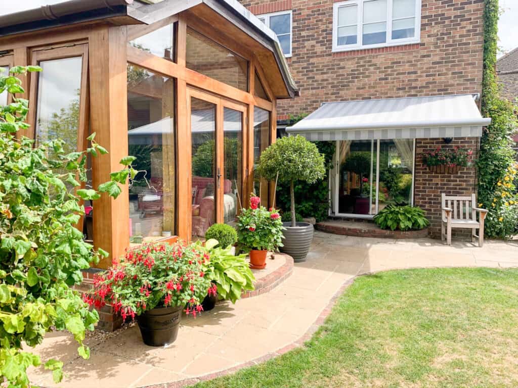 Motorised awning in Alresford Hampshire
