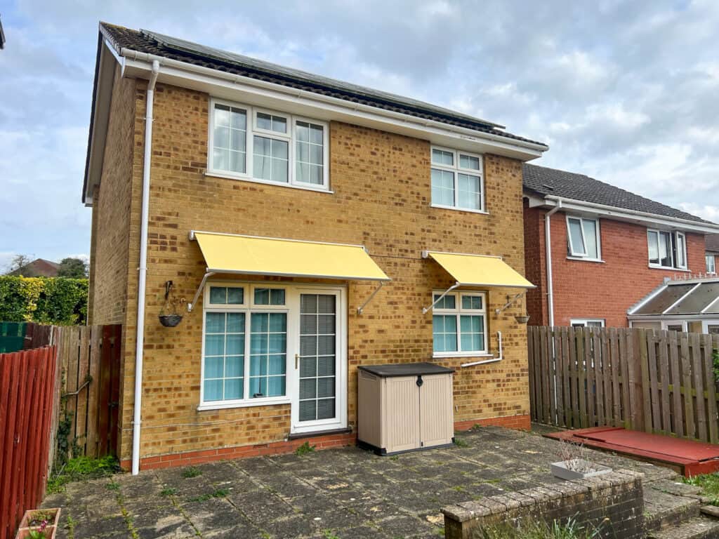 Somfy motorised drop arm awnings Alton Hampshire