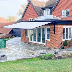 Weinor Somfy motorised awning in Chineham Basingstoke