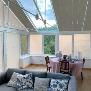 Pleated Roof & Pleated Intu Conservatory Blinds Winchester Blinds and Shutters Four Marks Hampshire 6