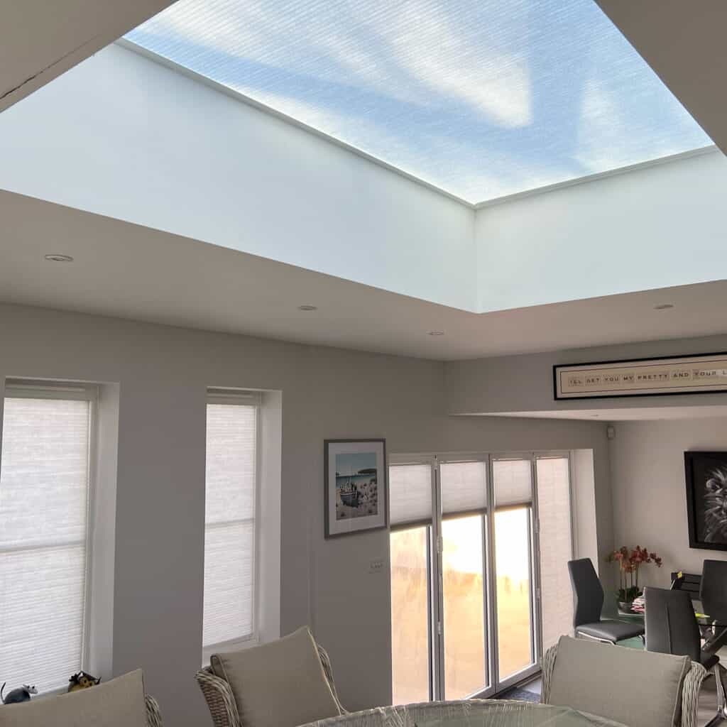 Motorised roof lantern blind in West Wellow, Romsey