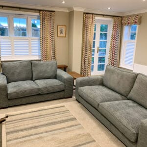 Cafe style shutters in Alresford Hampshire