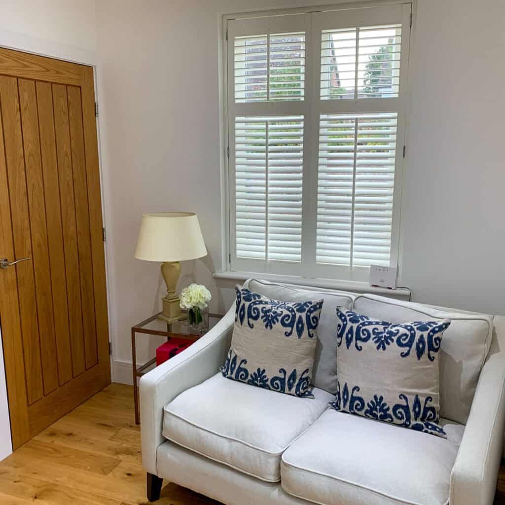 full height shutters to a period property in Alresford Hampshire