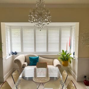 dining room full height shutters Romsey Hampshire