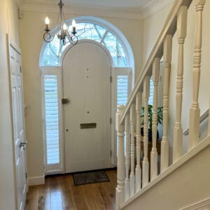 front door hallway full height shutters Winchester