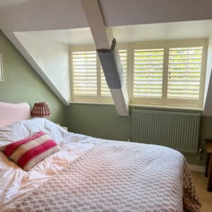 bedroom full height shutters Alresford Hampshire