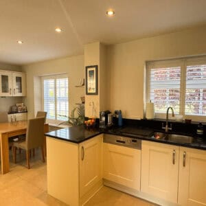 Kitchen shutters installed in Hook Hampshire