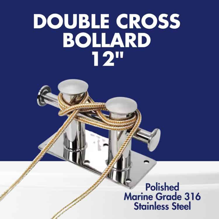 12in Double Cross Bollard