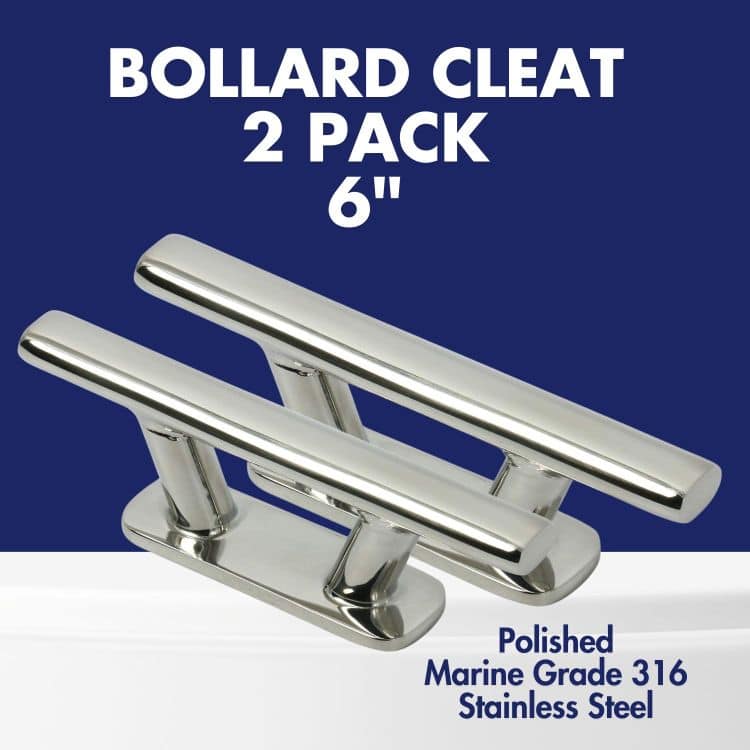 6in Bollard Cleat 2 Pack