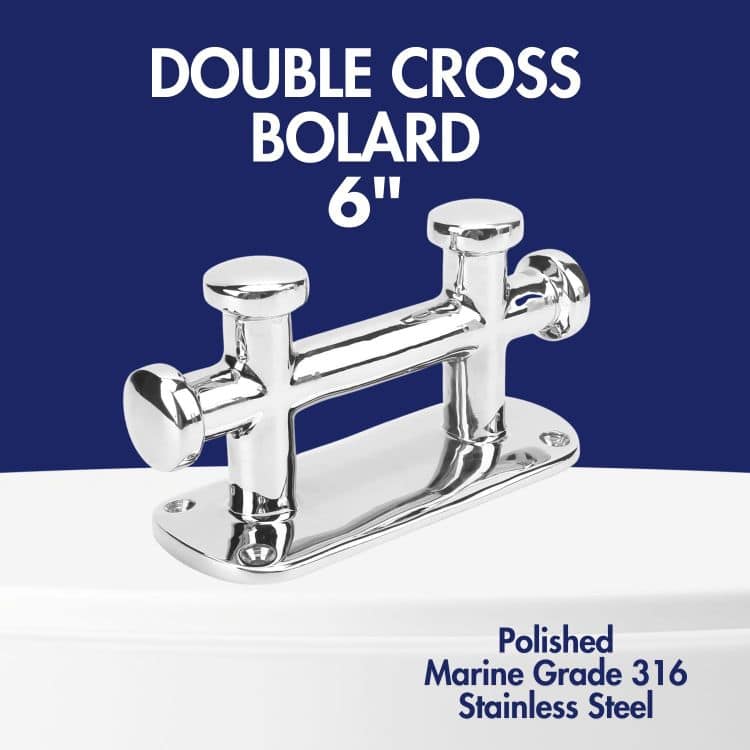 6in Double Cross Bollard