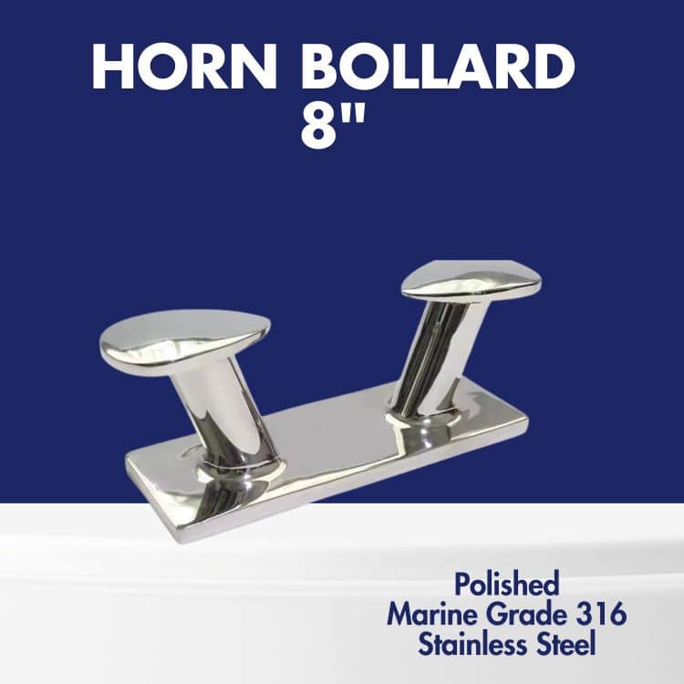 8in Horn Bollard