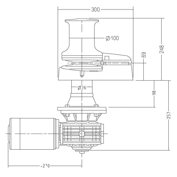 Storm VRC2500 Side View