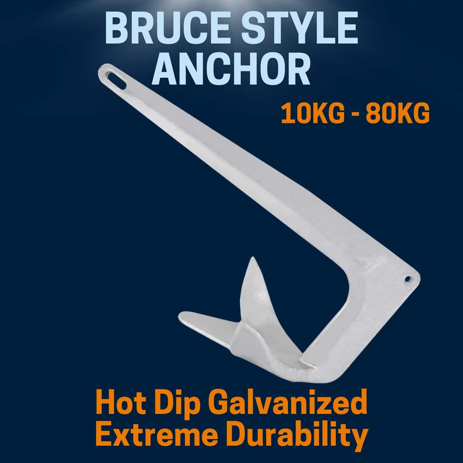 Bruce Anchor hot Dip