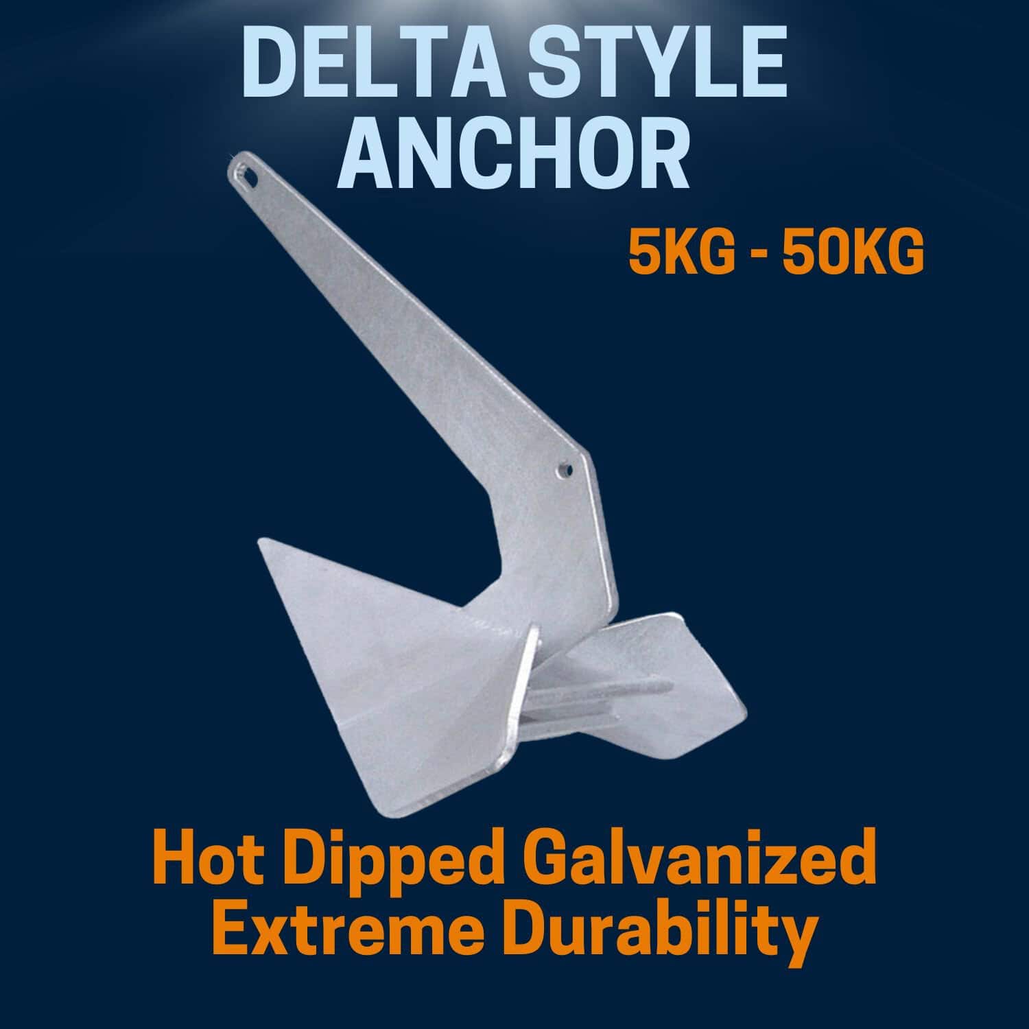 Delta Anchor Hot Dip