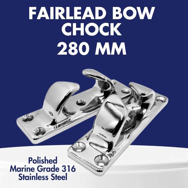 Fairlead Bow Chock 280mm / Best Marine Fairlead