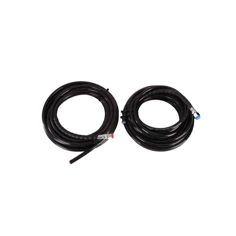 Hydraulic steering hoses for 90HP outboard systems.