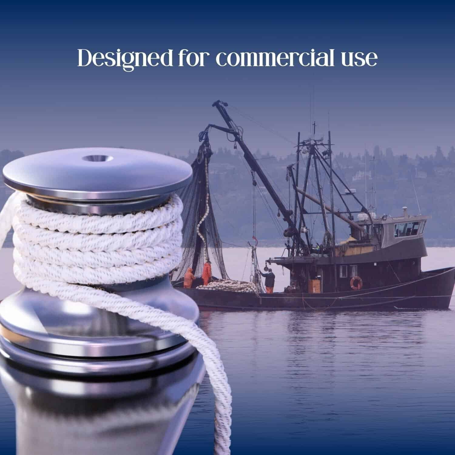 High-Quality Windlass VC 650 for Commercial Marine Applications.