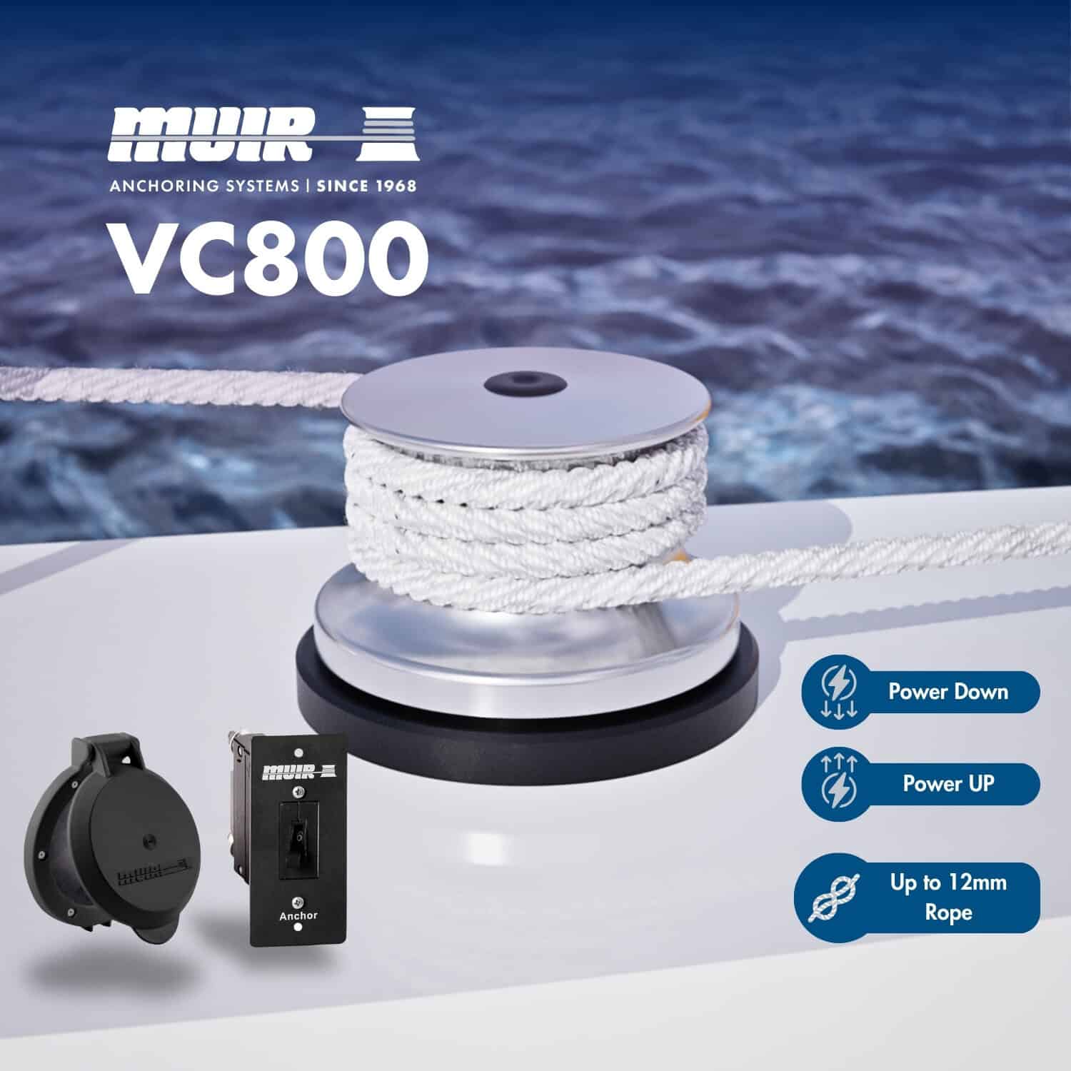 VC800 Inline Capstan