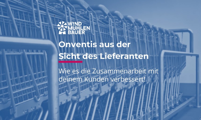 Onventis aus der Sicht des Lieferanten: Wie das Onboarding gelingt!