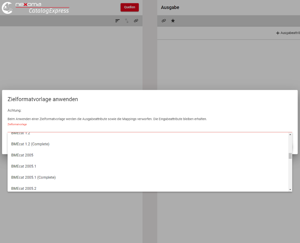 Katalogerstellung catalog express