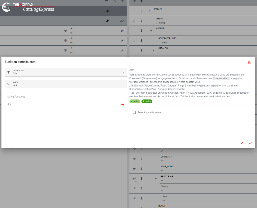 Katalogerstellung catalog express