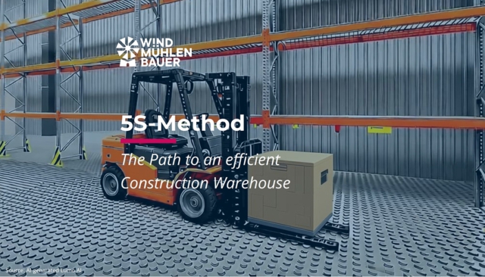 5S-Methode-Construction-Warehouse_860px Lean Management at the Construction Warehouse in the Construction Industry