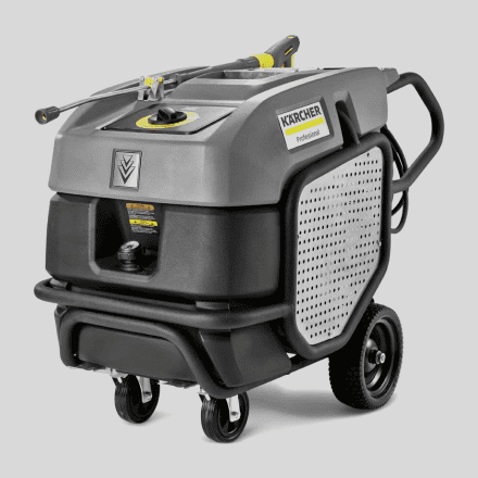 Heavy-duty Karcher pressure washer for industrial cleaning tasks.