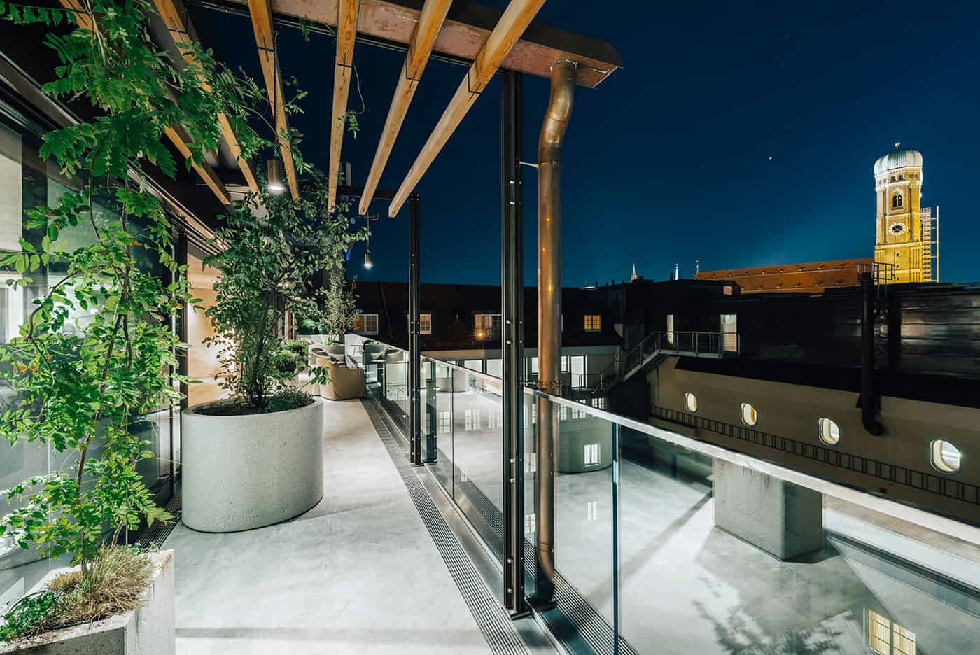 Wohnbeton im Freien für Terasse, Tisch, Balkon und Pool