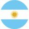 Argentina flag with sun emblem for World Cup celebration.