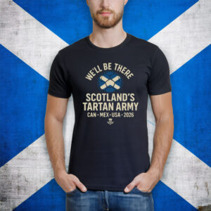 2026 World Cup Scotland Tartan Army T-Shirt