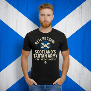 2026 World Cup Scotland Tartan Army T-Shirt