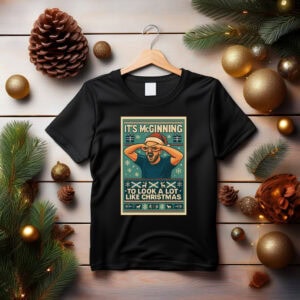 It's McGinning To Look A Lot Like Christmas Retro Shirt