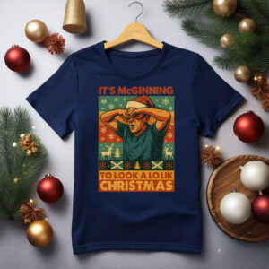 It's McGinning To Look A Lot Like Christmas Vintage Shirt