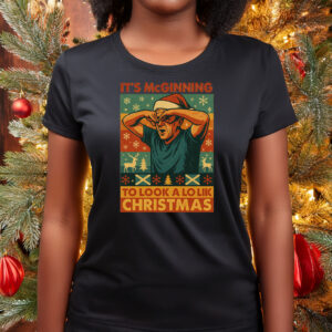 It's McGinning To Look A Lot Like Christmas Vintage Shirt