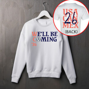 Official Team Scotland We’ll Be Coming Qualification T-Shirt