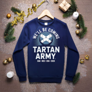 Scotland 2026 Tartan Army T-Shirt