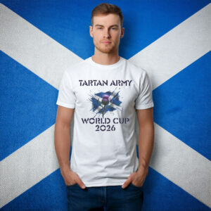 Scotland Tartan Army World Cup 2026 Football Fan T-Shirt