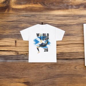 Scotland World Cup Mctominay Bicycle Kick Football T-Shirt